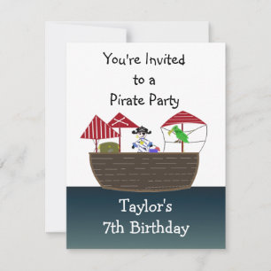 Invitation Vous êtes invité à une Pira...
