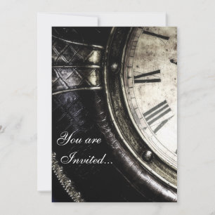 Invitation Vous êtes invité...Clock Face