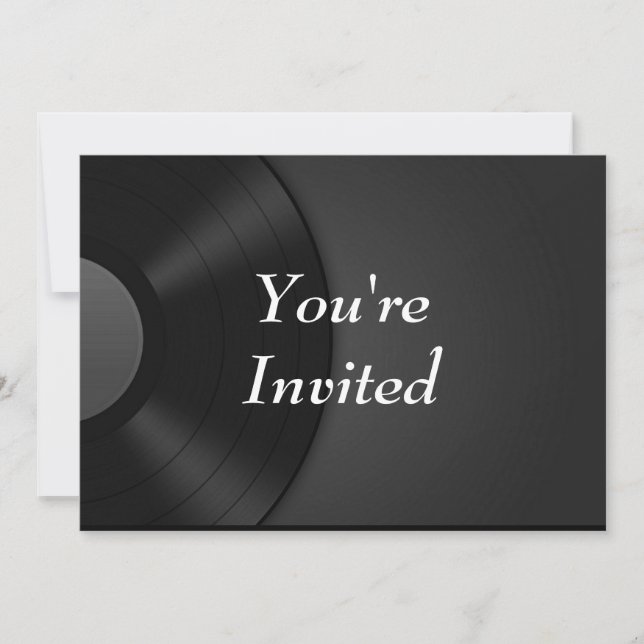Invitation Vous êtes invité - Vinyl (Devant)