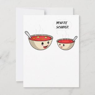 Invitation Vous êtes Souper Cook et Soup Loover