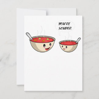 Invitation Vous êtes Souper Cook et Soup Loover