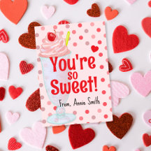 Vous êtes une Saint-Valentin de sundae sucré