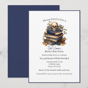 Invitation Vous m'avez conquise avec Dark Romance, Book Club