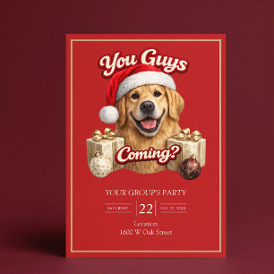 Invitation Vous Recevez des Cadeaux ? Fête de Noël Drôle