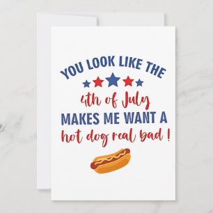 Invitation Vous ressemblez au 14 juillet me donne envie