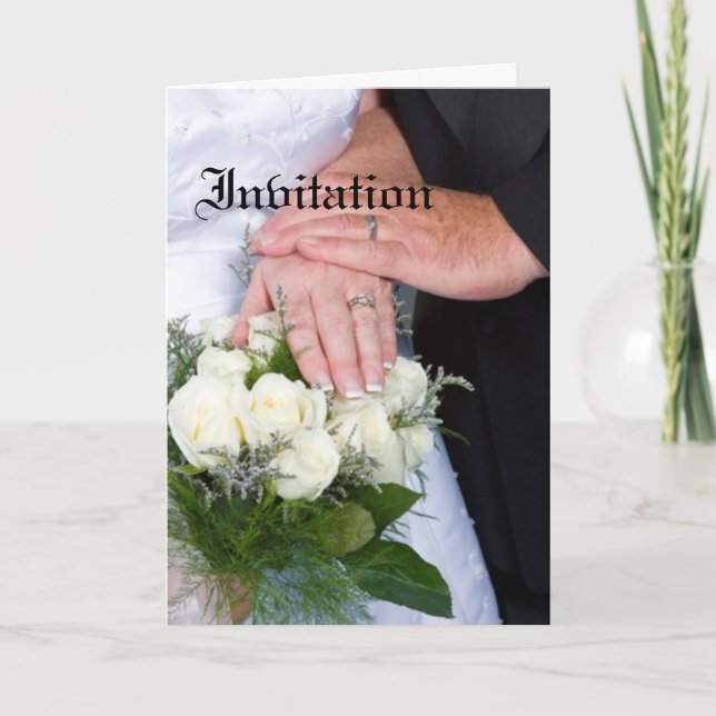 Invitation Vow Renewel (Devant)