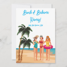Voyage de filles aux Bahamas Fête de Bachelorette 
