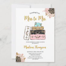 Voyager de Mlle à Mme Fête des mariées