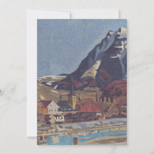 Invitation Vue de Dolný Kubín par Arnold Peter Weisz