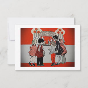 Invitation Vue de la scène du commandant