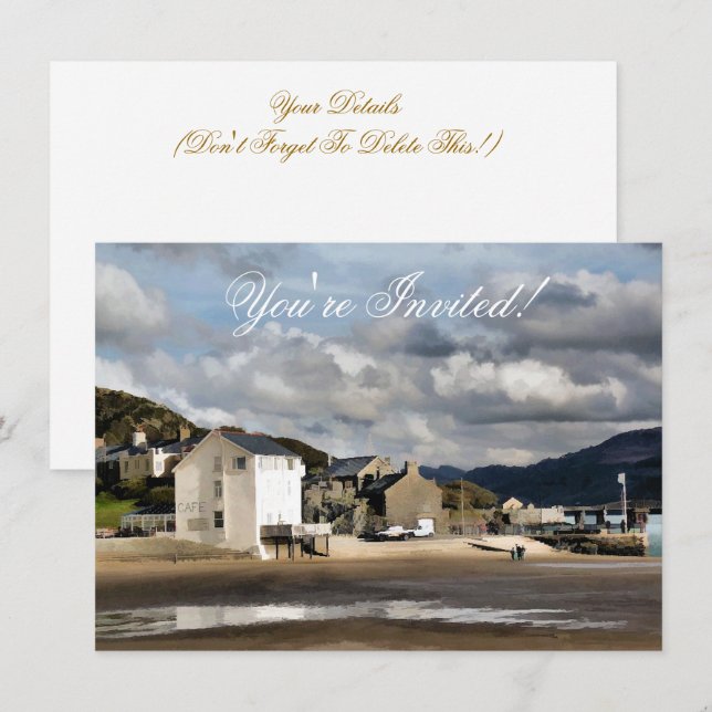 INVITATION VUES DES ALLES (Devant / Derrière)