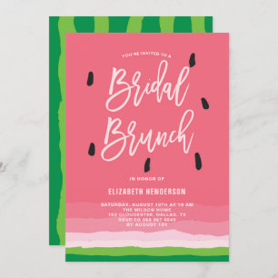 Invitation Watermelon Gradient Moderne Bridal Brunch
