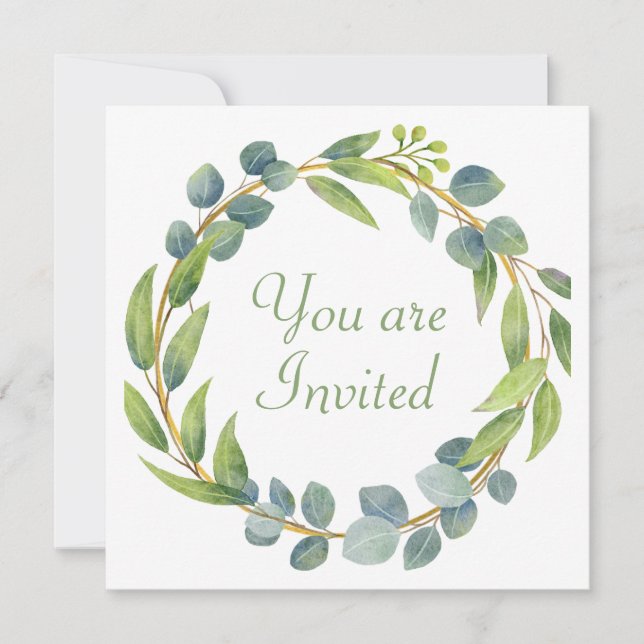 Invitation wedding shower (Devant)