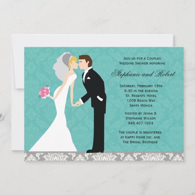 Invitation Wedding shower Couples (Devant)