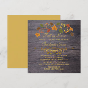 Invitation Wedding shower russe de la fête de la bête de l'au