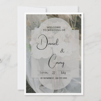 Invitation Weeding