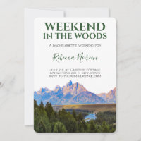 Week-end dans la forêt Rustic Mountain Bachlorette