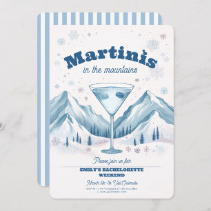 Invitation Week-end de ski d'hiver