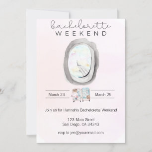 Invitation Week-end entre filles à l'aquarelle