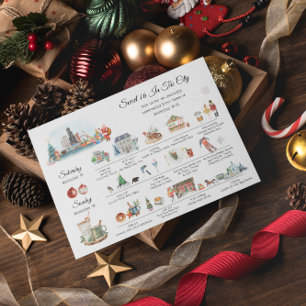 Invitation Week-end entre filles Noël à Chicago