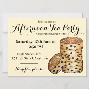 Invitation Welshcakes Welsh Cakes Afnoon Tea British Food