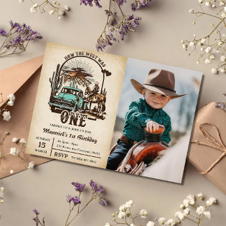 Invitation Western Comment l'Occident a été un 1er anniversai