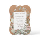 Western Cowboy Vintage Sud-Ouest Floral Mariage