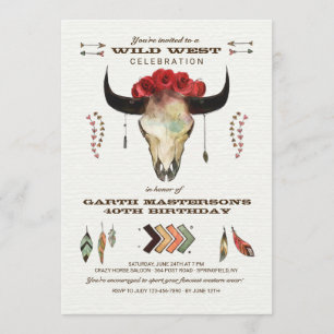 Invitation Western Elements