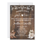 Western Nothing Fancy Just Love Mariage Décontract