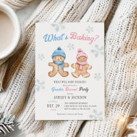 What's Baking Gingerbread Party Genre Reveal