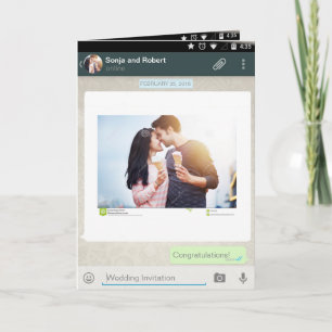 Invitation Whatsapp Android