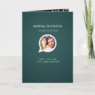 Invitation Whatsapp Wedding Invite Lucretia&Otto
