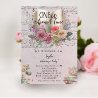 Whimsal Fairytale Story Baby shower de livre
