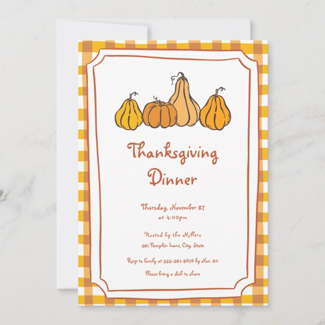 Invitation Whimsgiving Diner (Devant)
