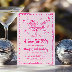 Invitation Whimsical A Tini Bit Ancienne Fête D'Anniversaire 