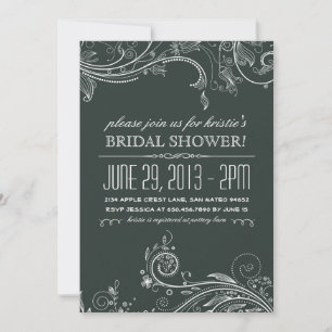 Invitation Whimsical Chalkboard