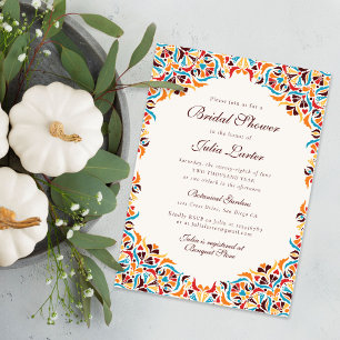 Invitation Whimsical Luxury ivoire Floral Style Mariage front