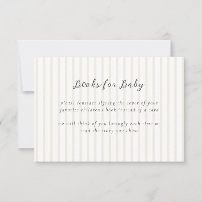 Invitation Whimsical Neutral Livres téléchargeables pour Baby (Devant)