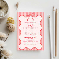 Whimsical Retro Border 21e fête d'anniversaire