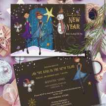 Whimsical Silvester Party Girls Night Out New Year