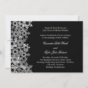 Invitation Whimsical Winter Wedding