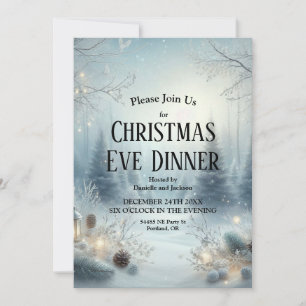 Invitation Whispers d'un solstice d'hiver