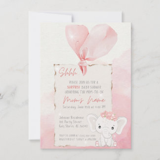 Invitation Whispers of Joy : Un Baby shower surprise attend