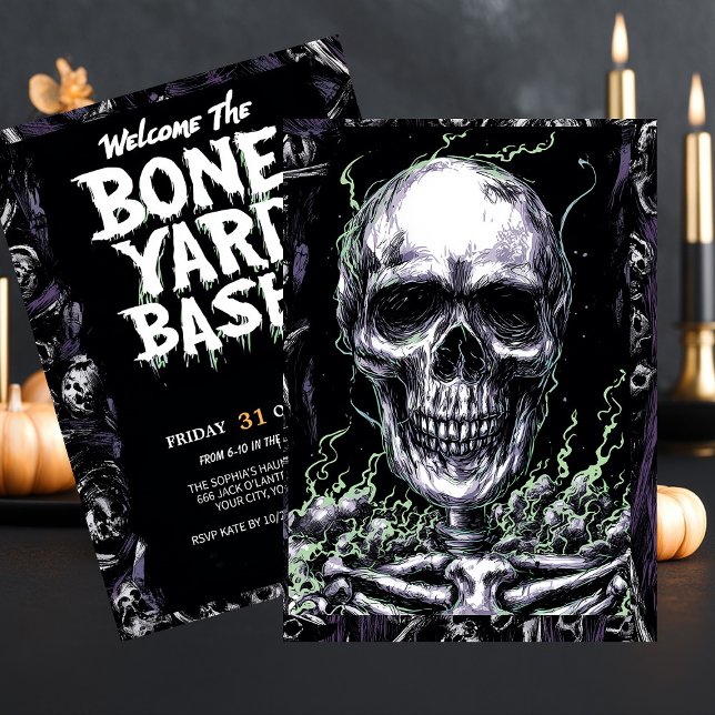 Invitation Whispers of the Ominous Skull (Créateur téléchargé)