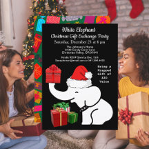 White Elephant Christmas Gift Exchange Party