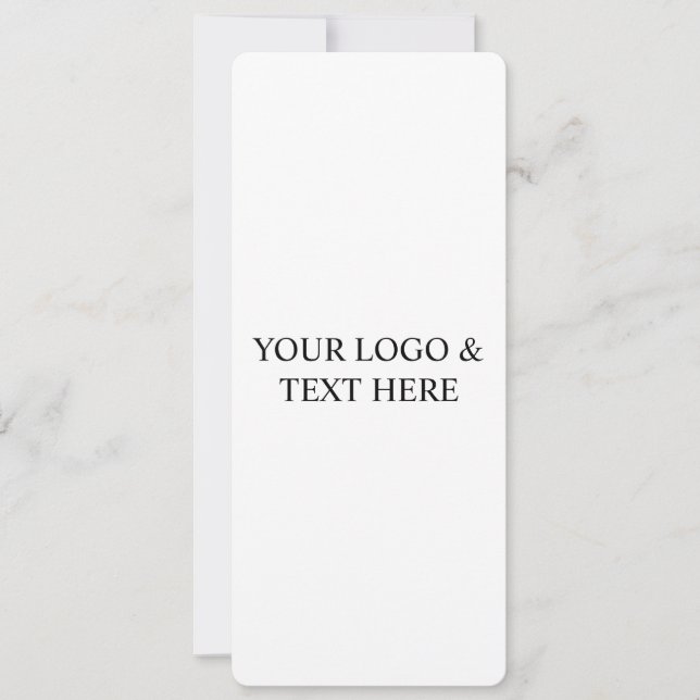 Invitation White Personalized – Your Logo & Text Here (Devant)
