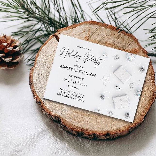 Invitation White Pine Holiday (Créateur téléchargé)