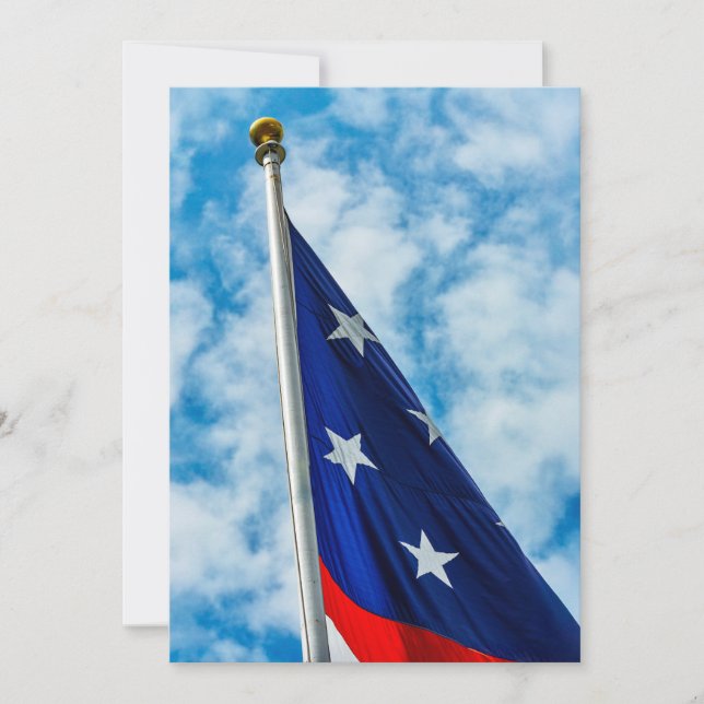 Invitation White Stars (Devant)