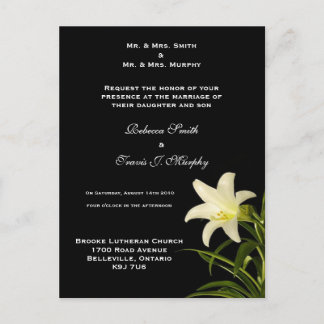 Invitation - WhiteLily1