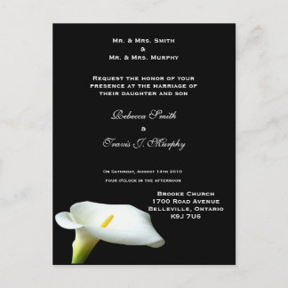 Invitation - WhiteLily2 Postcard
